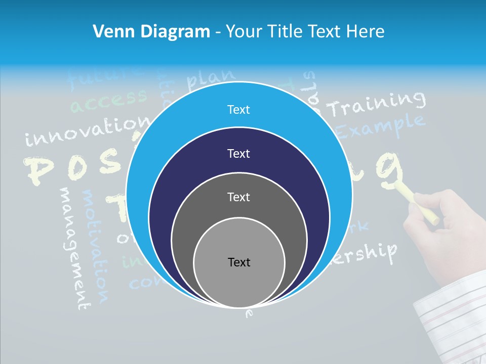 Flow Chart Inspire Writing PowerPoint Template