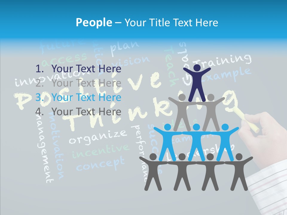 Flow Chart Inspire Writing PowerPoint Template