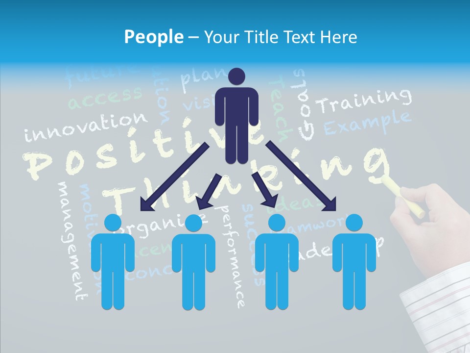 Flow Chart Inspire Writing PowerPoint Template