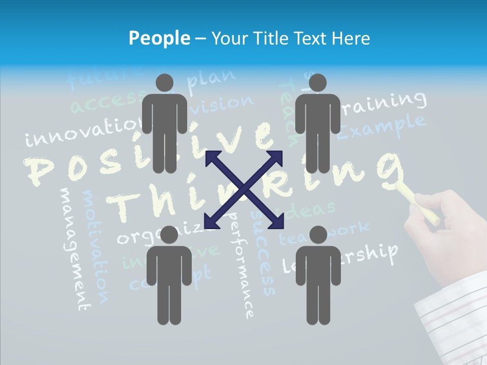 Flow Chart Inspire Writing PowerPoint Template