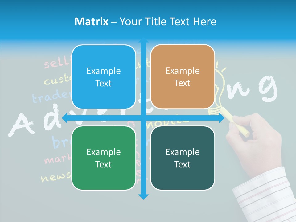 Light Market Green PowerPoint Template