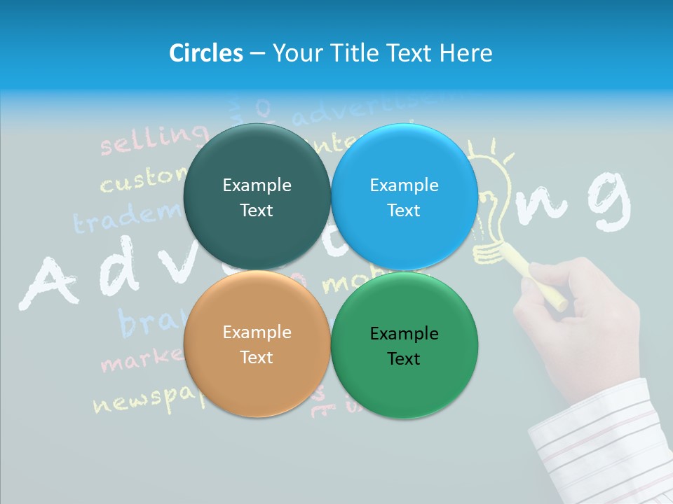 Light Market Green PowerPoint Template