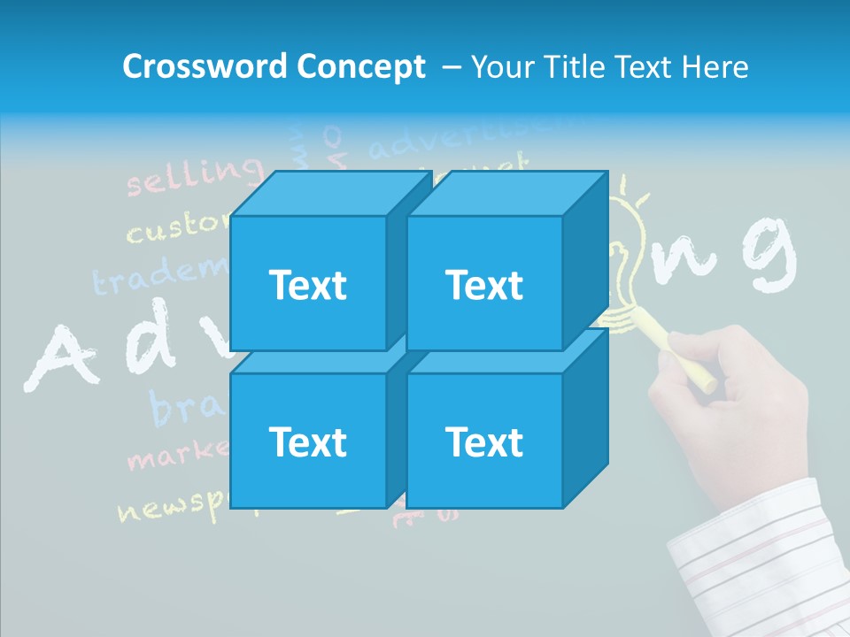 Light Market Green PowerPoint Template
