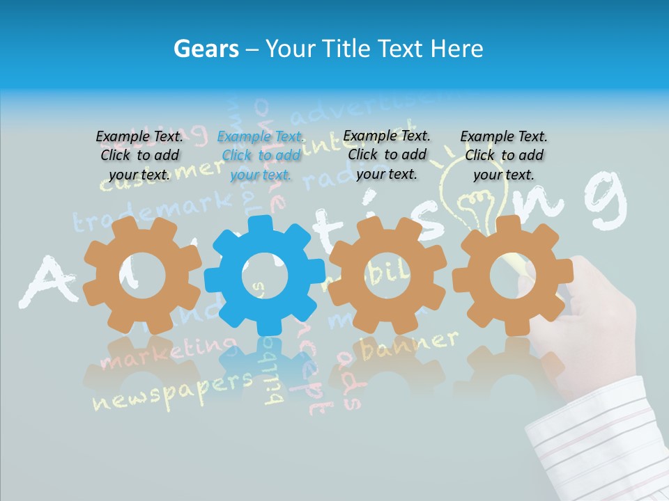 Light Market Green PowerPoint Template