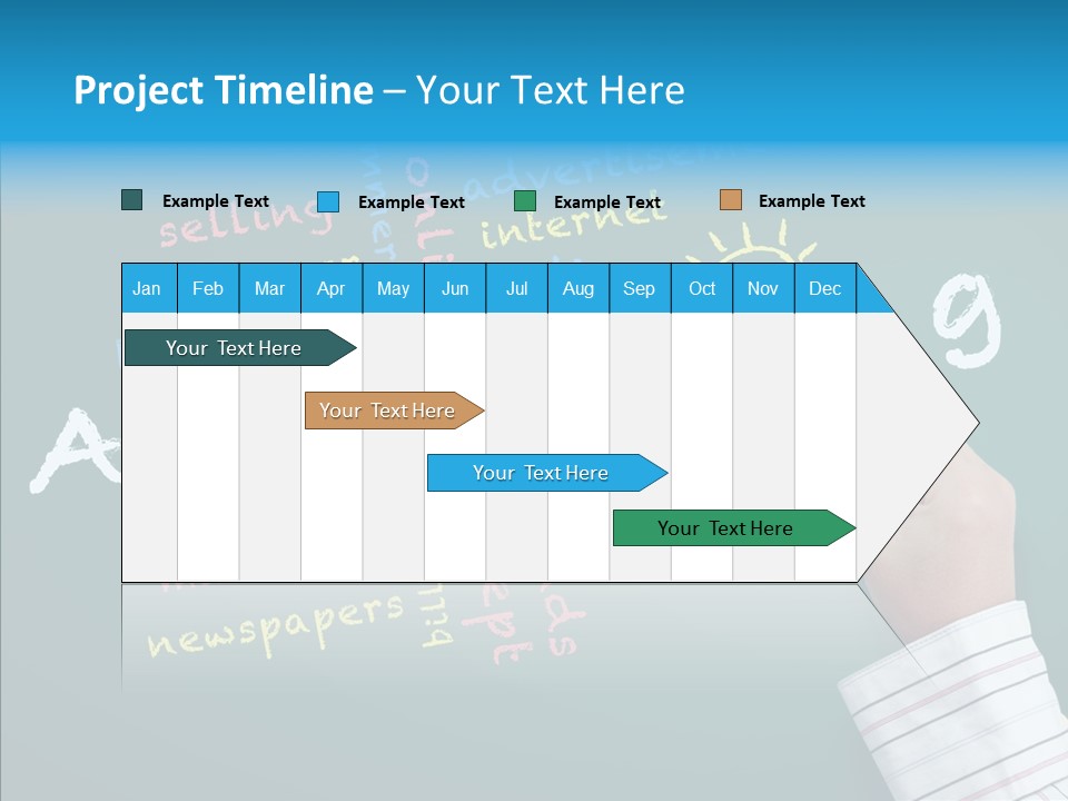 Light Market Green PowerPoint Template