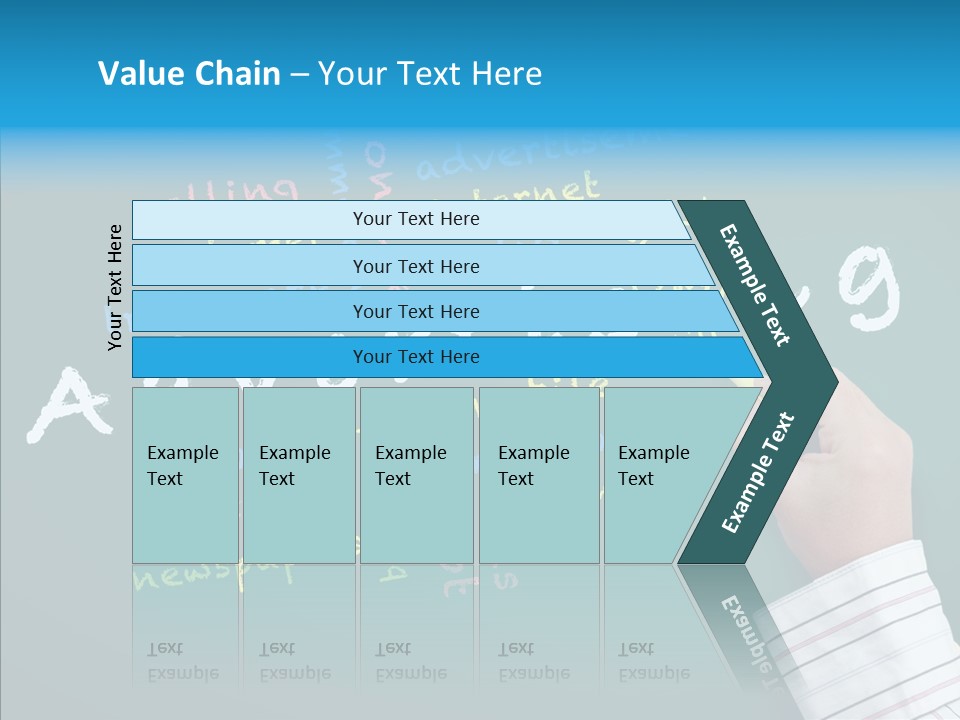 Light Market Green PowerPoint Template