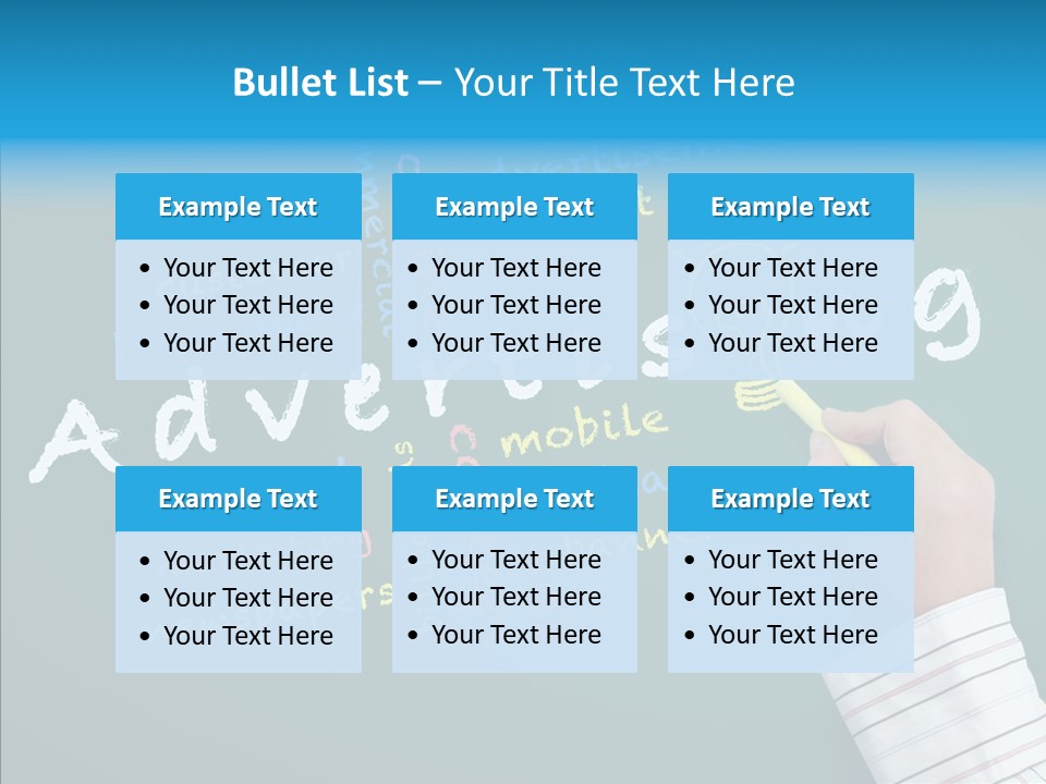 Light Market Green PowerPoint Template