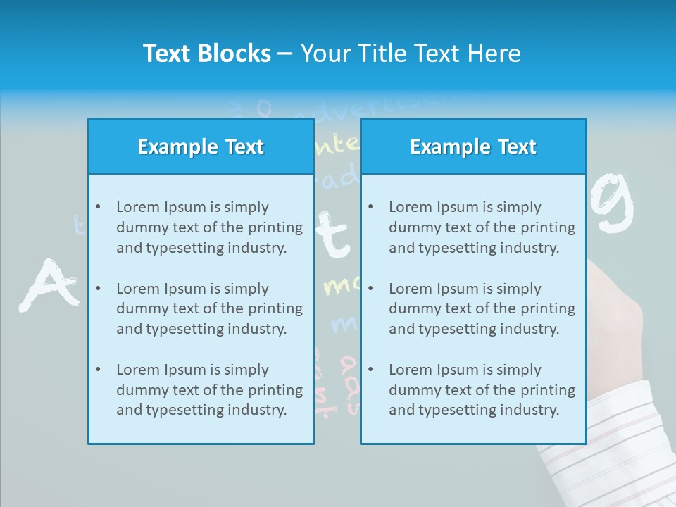 Light Market Green PowerPoint Template