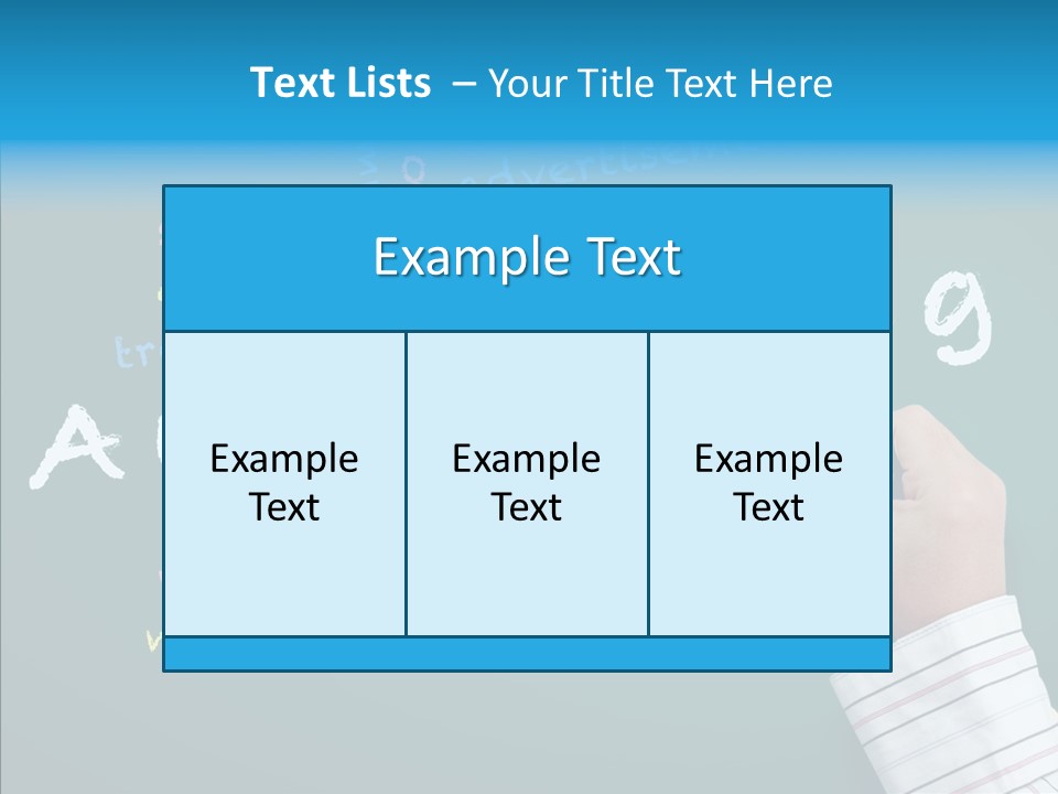 Light Market Green PowerPoint Template