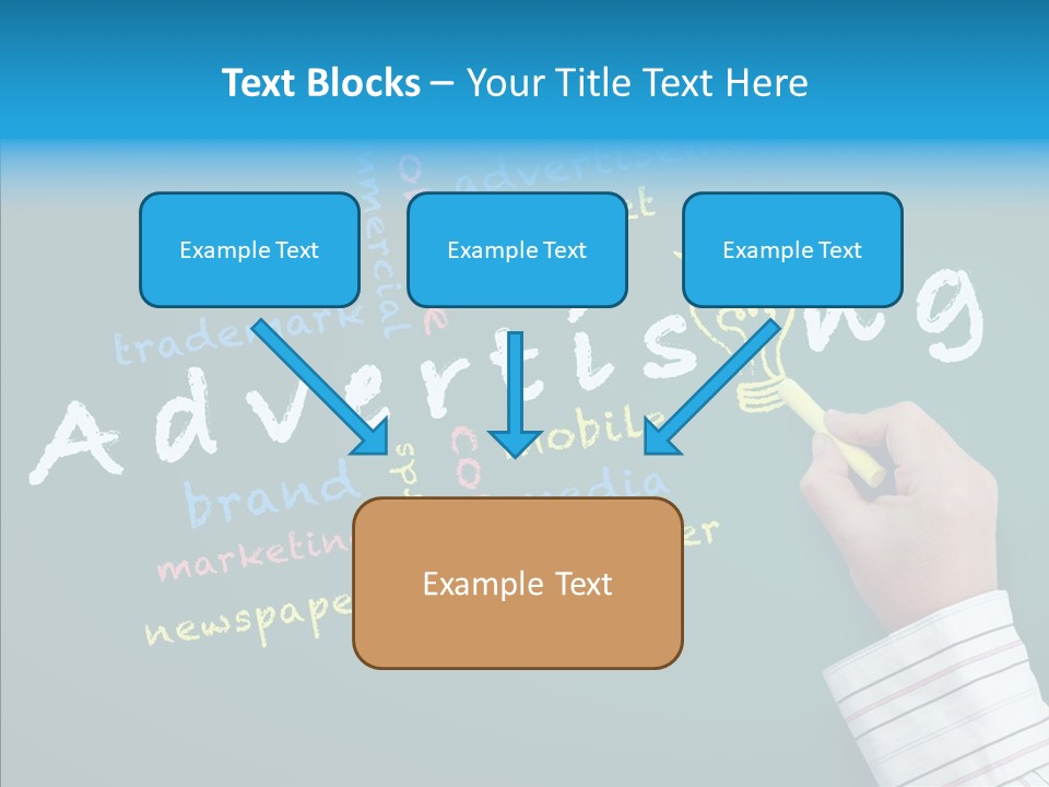Light Market Green PowerPoint Template