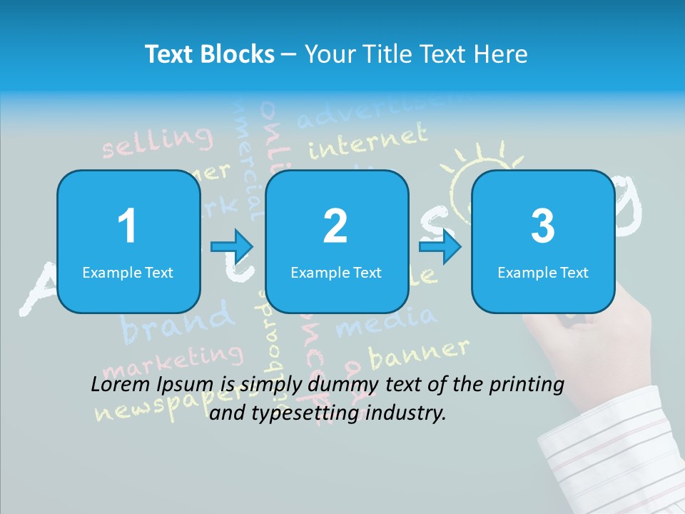 Light Market Green PowerPoint Template