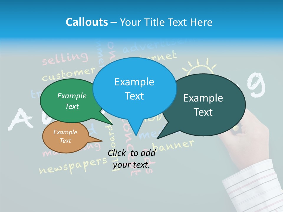 Light Market Green PowerPoint Template