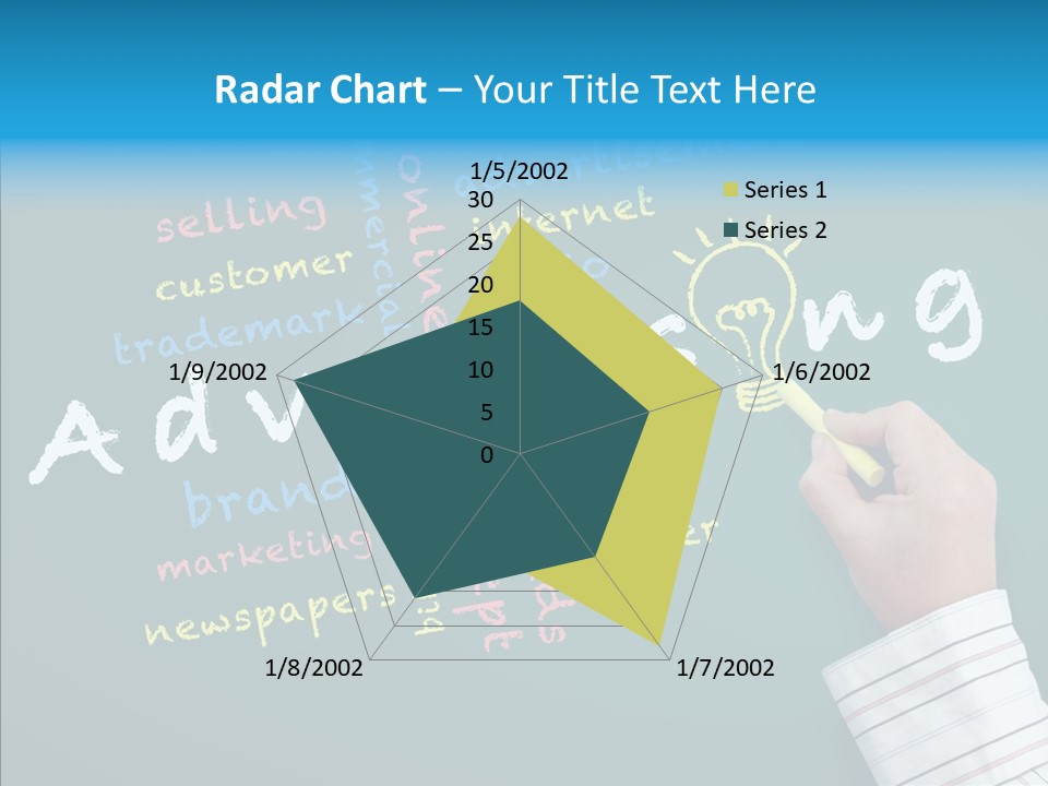 Light Market Green PowerPoint Template