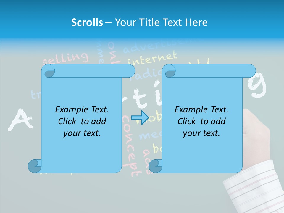 Light Market Green PowerPoint Template