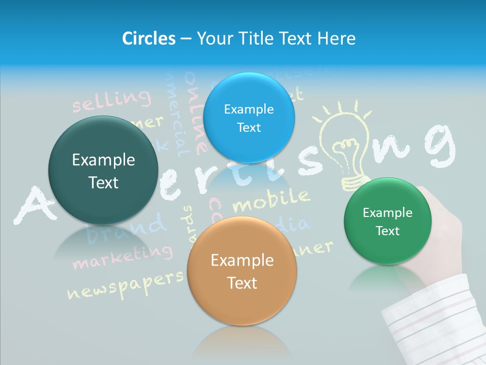 Light Market Green PowerPoint Template
