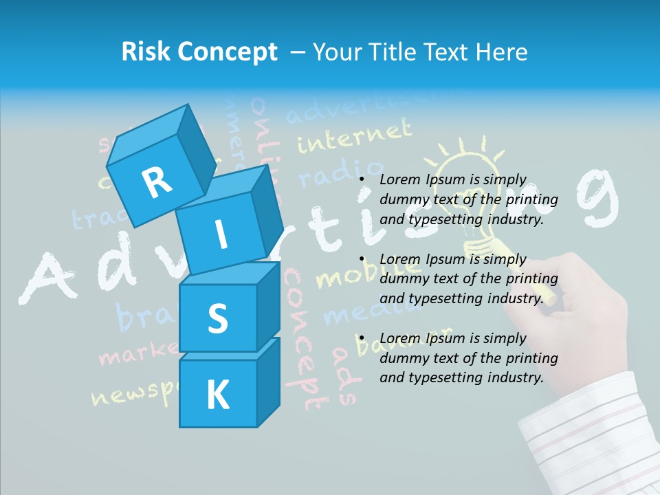 Light Market Green PowerPoint Template