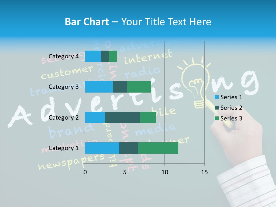 Light Market Green PowerPoint Template