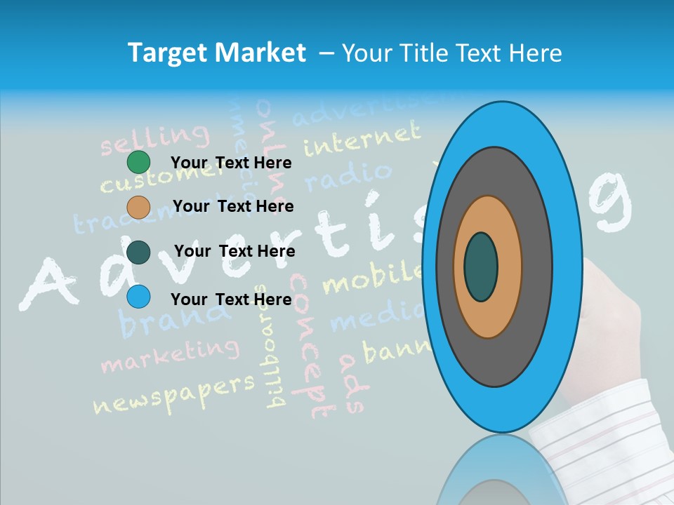 Light Market Green PowerPoint Template