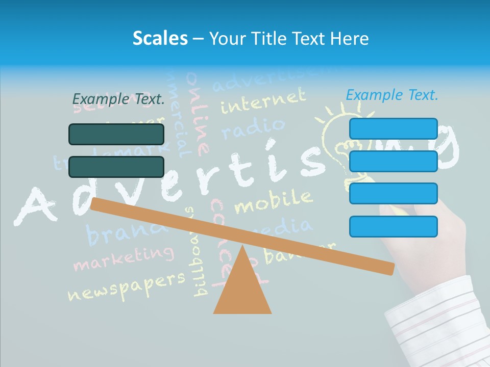 Light Market Green PowerPoint Template