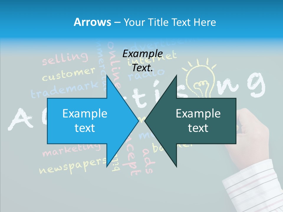 Light Market Green PowerPoint Template