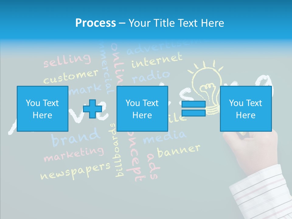 Light Market Green PowerPoint Template