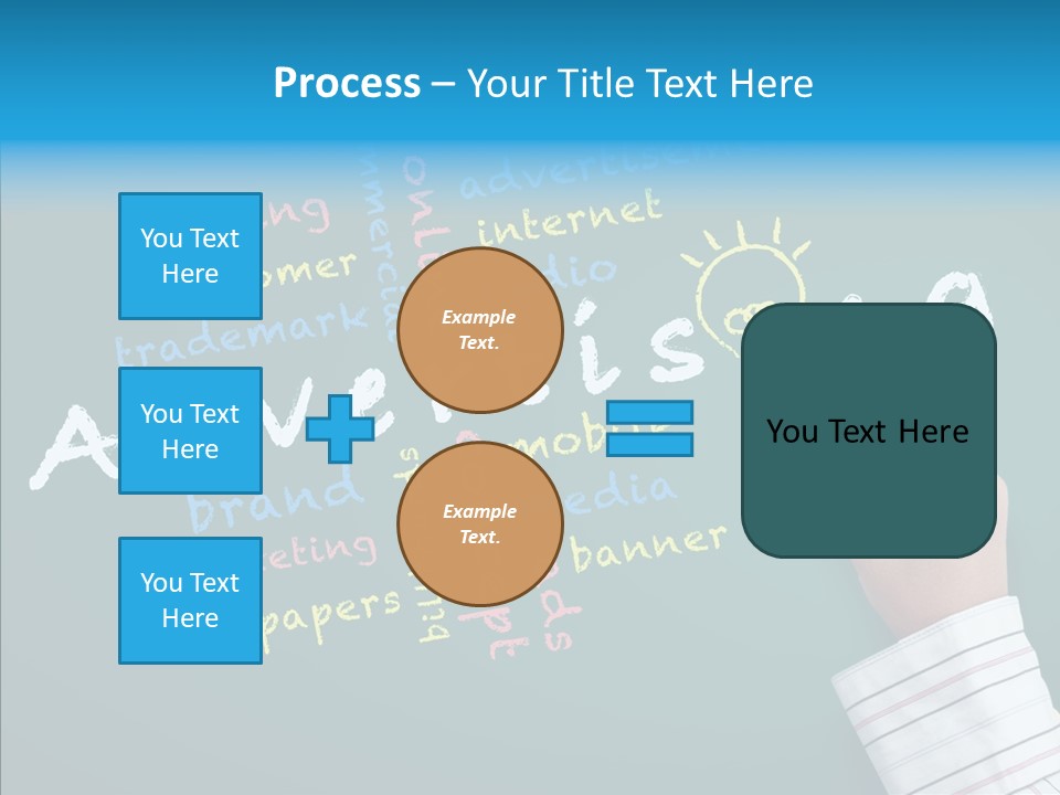 Light Market Green PowerPoint Template