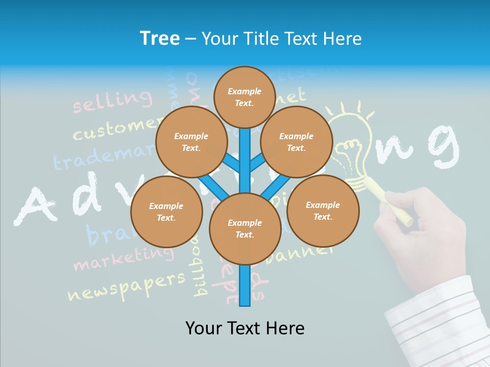 Light Market Green PowerPoint Template