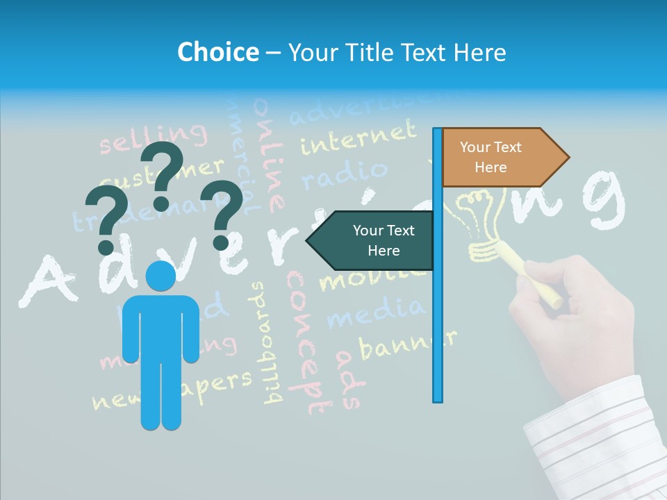 Light Market Green PowerPoint Template