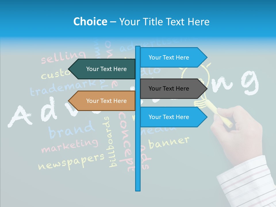Light Market Green PowerPoint Template