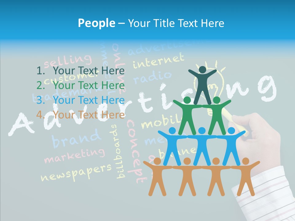 Light Market Green PowerPoint Template