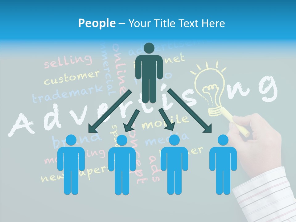 Light Market Green PowerPoint Template