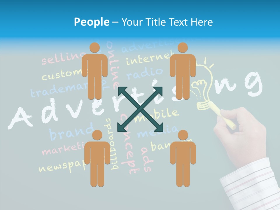 Light Market Green PowerPoint Template