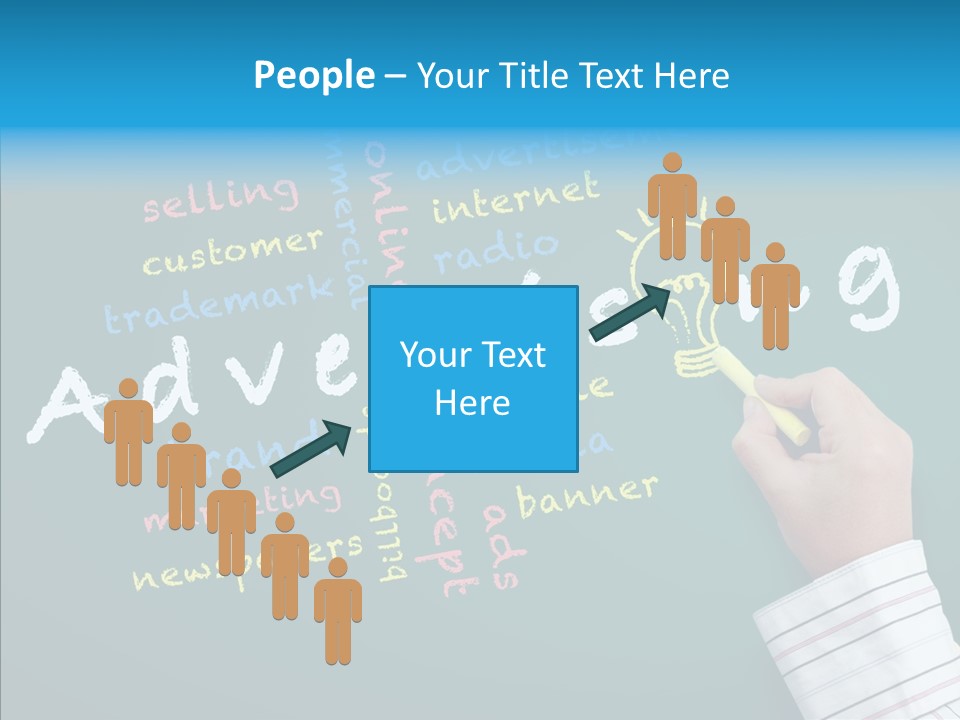 Light Market Green PowerPoint Template