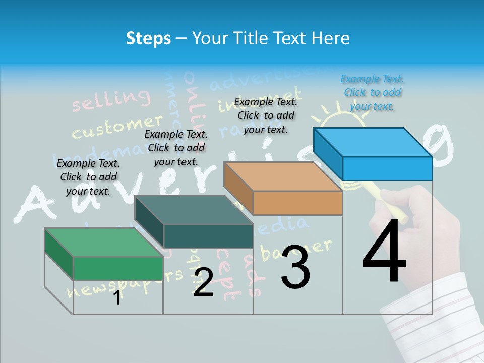 Light Market Green PowerPoint Template