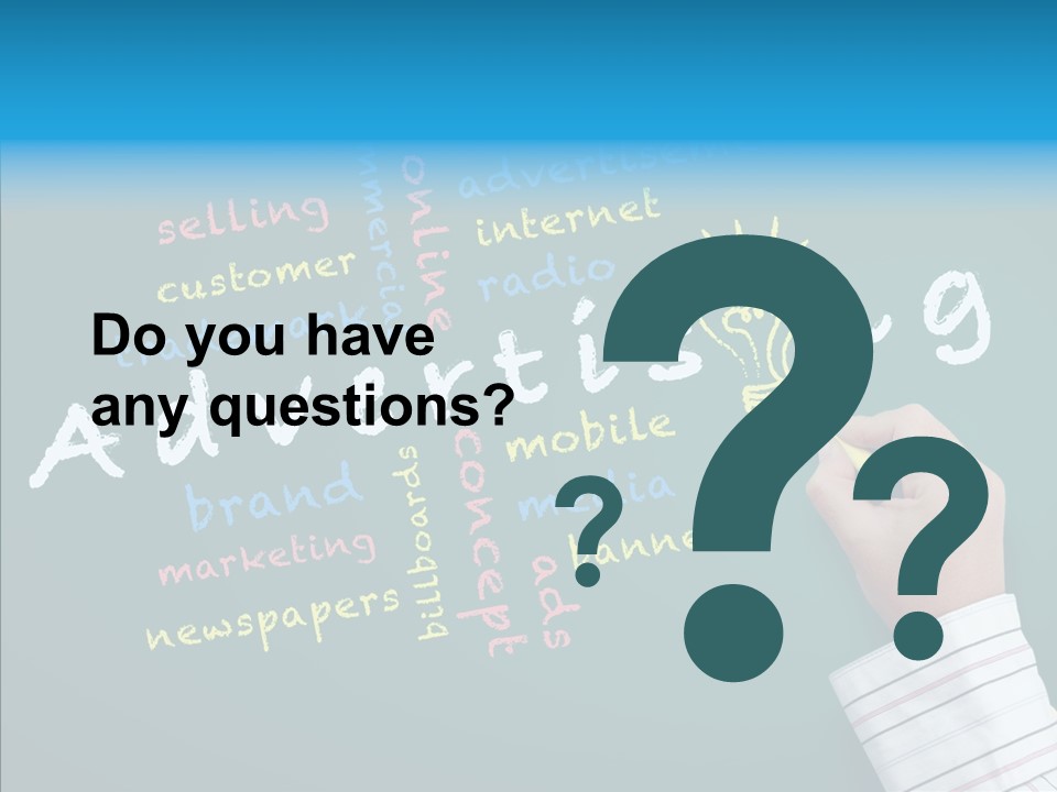 Light Market Green PowerPoint Template