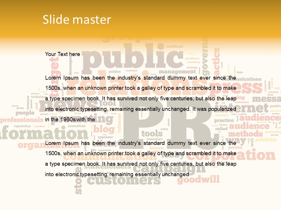 Target Definition News PowerPoint Template