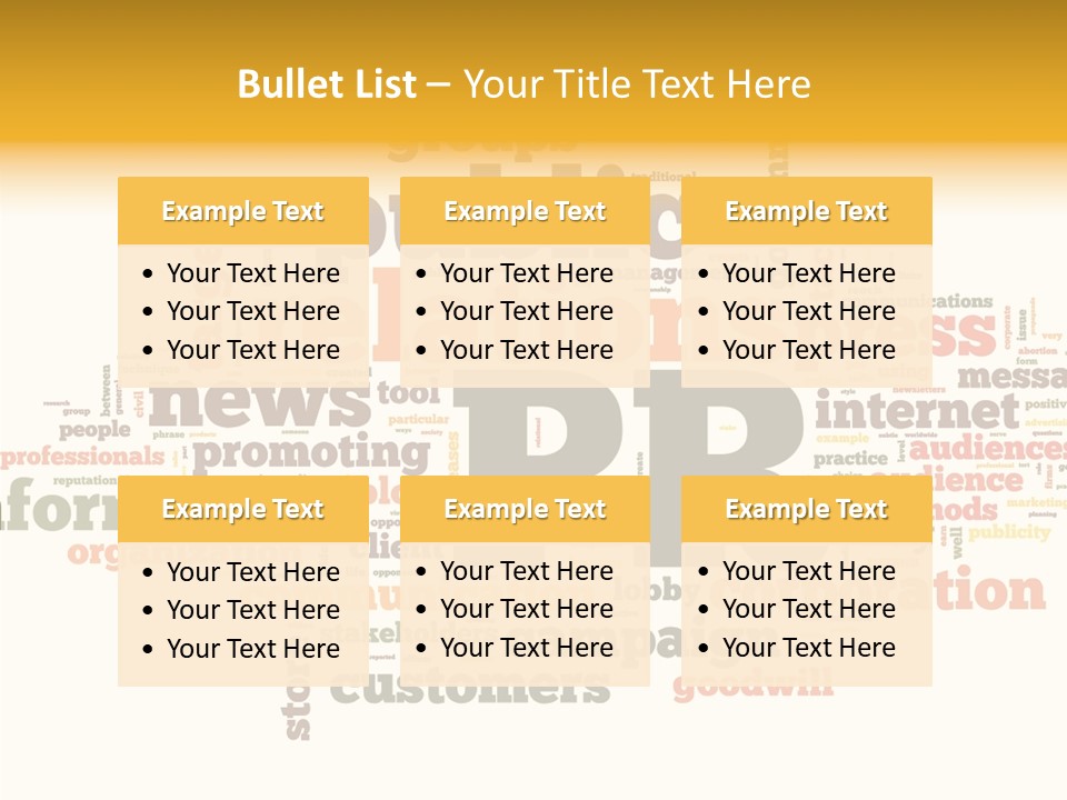 Target Definition News PowerPoint Template