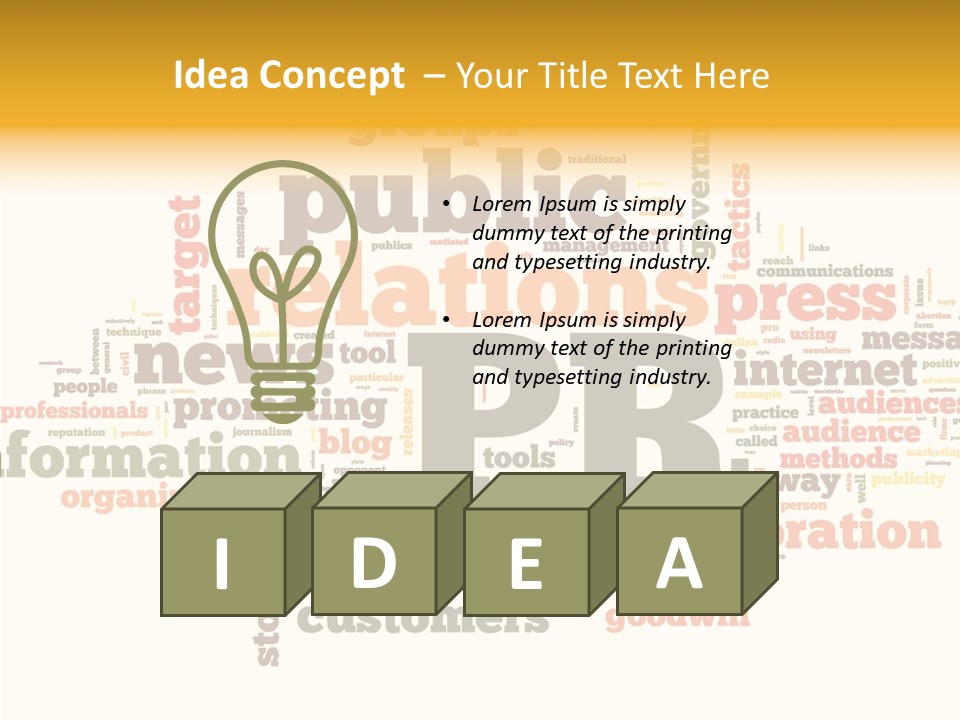 Target Definition News PowerPoint Template