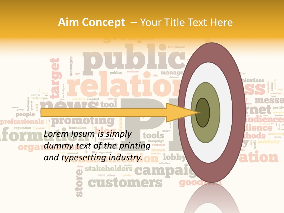 Target Definition News PowerPoint Template