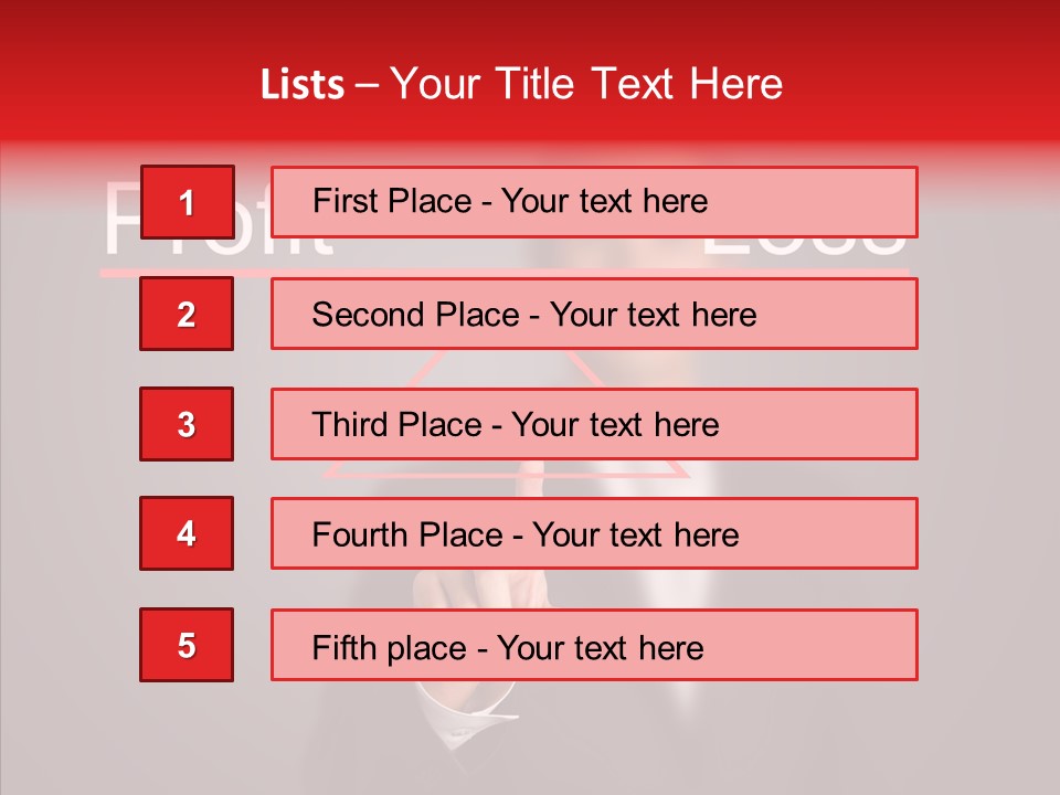Evaluate Sign Loss PowerPoint Template