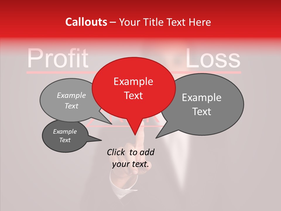 Evaluate Sign Loss PowerPoint Template
