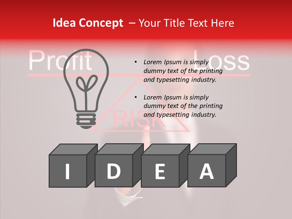 Evaluate Sign Loss PowerPoint Template