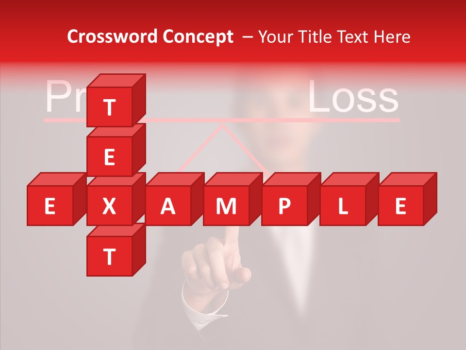 Evaluate Sign Loss PowerPoint Template