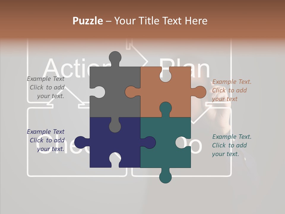 Cycle Concept Person PowerPoint Template