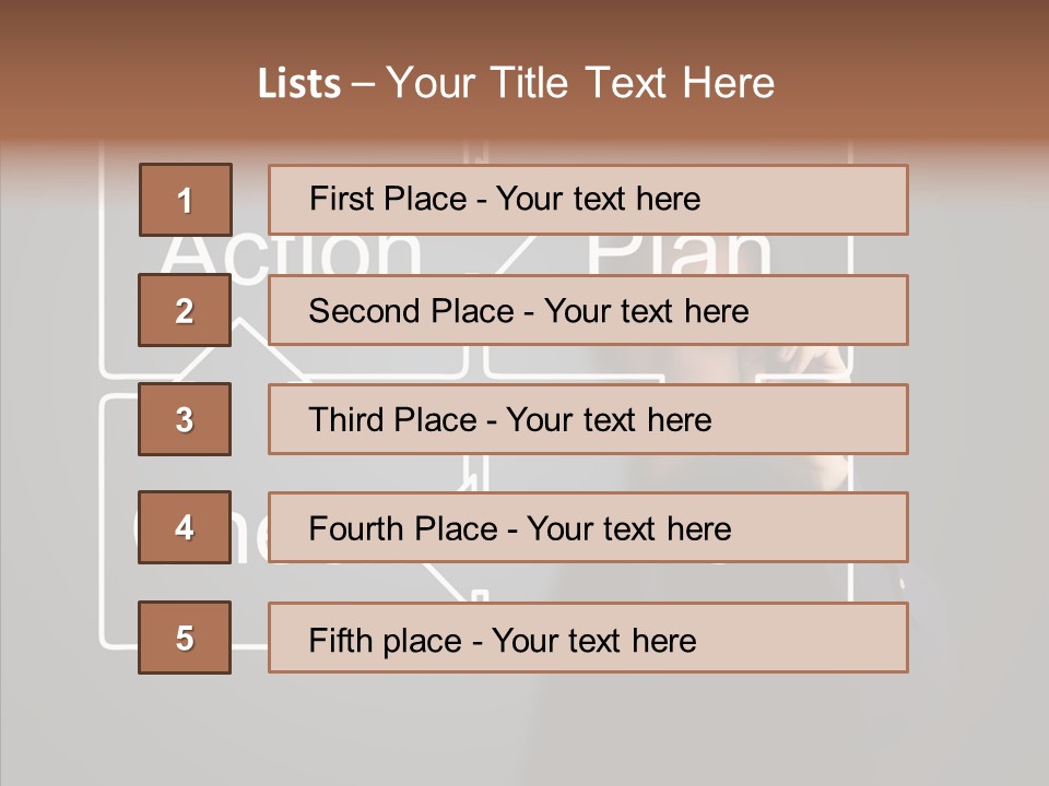 Cycle Concept Person PowerPoint Template