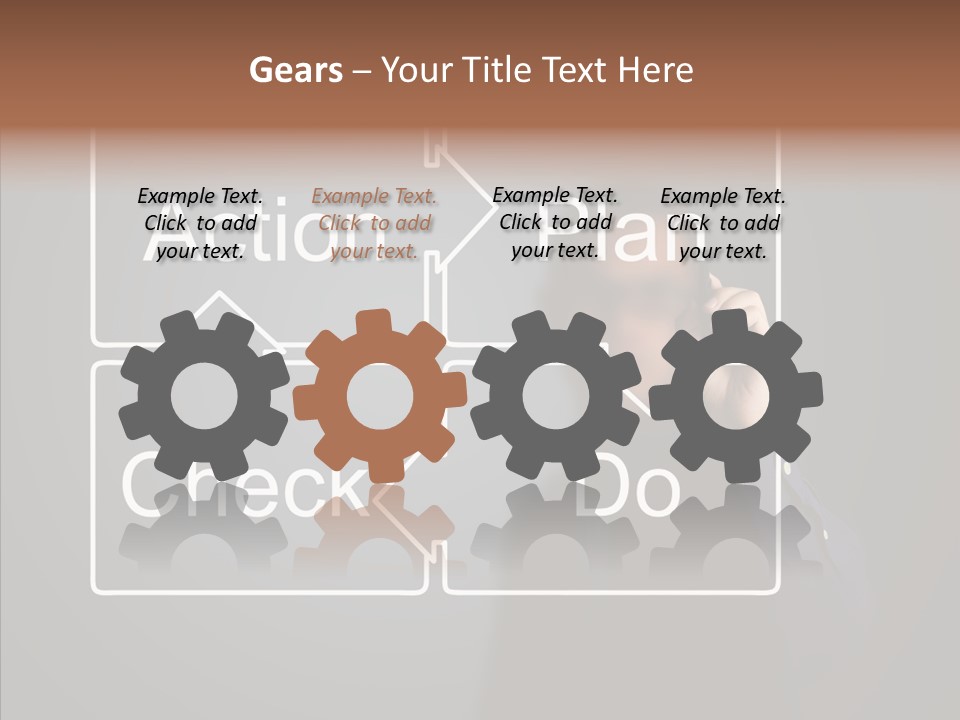 Cycle Concept Person PowerPoint Template