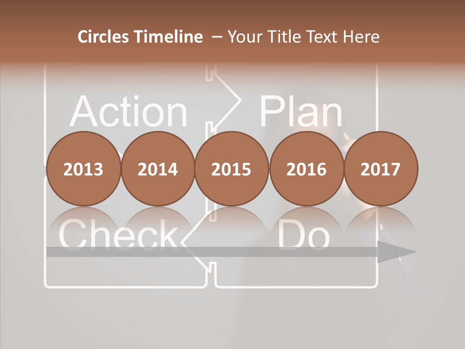 Cycle Concept Person PowerPoint Template