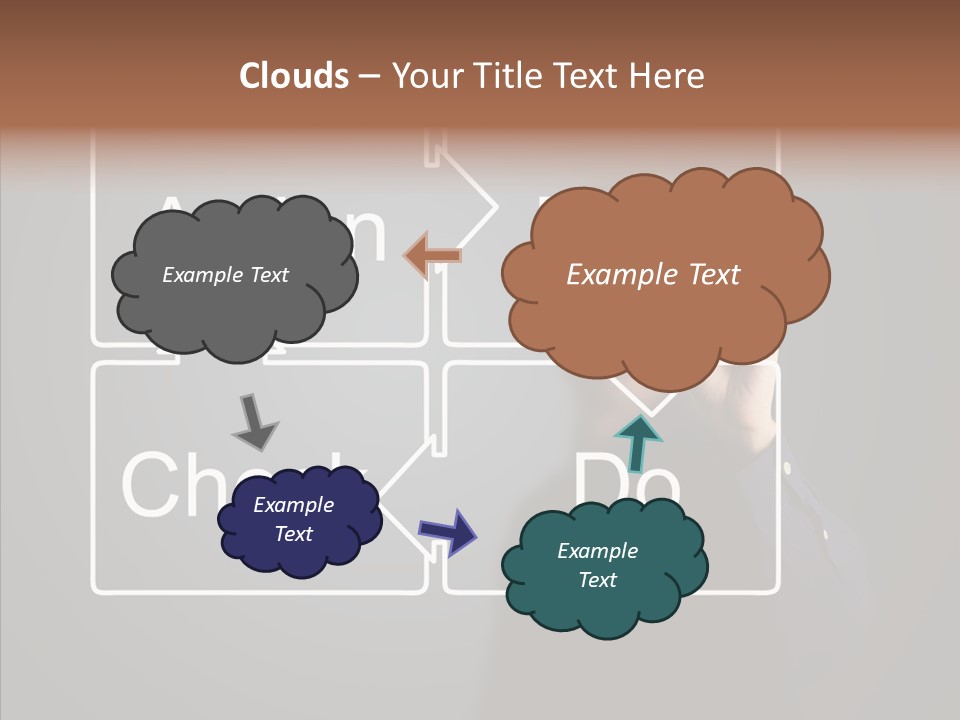 Cycle Concept Person PowerPoint Template