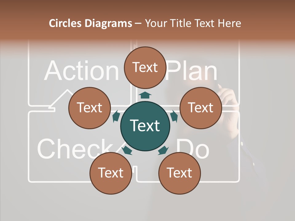 Cycle Concept Person PowerPoint Template