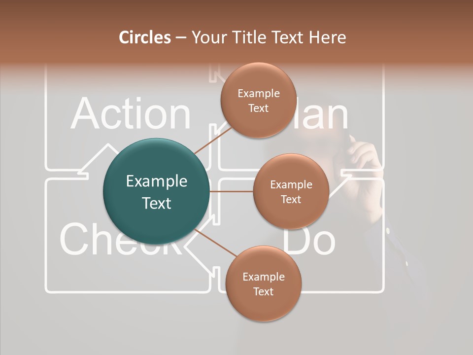 Cycle Concept Person PowerPoint Template